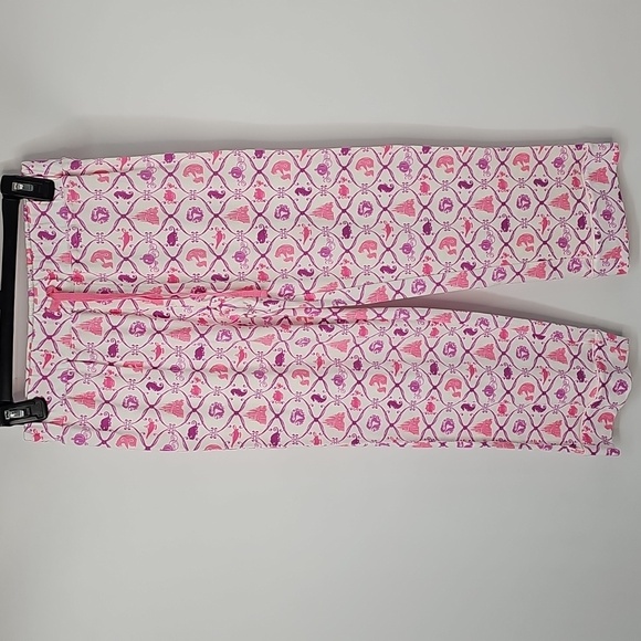 Authentic Disney Pajamas Original‎ Lounge Set Barbie Pink Purple & White - Picture 7 of 12